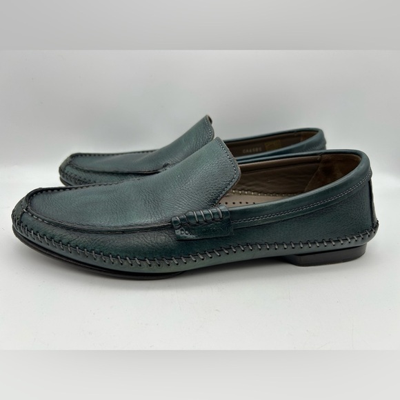 Dolce & Gabbana Men\'s Dark Green Moccasin Driving Loafer - UK 8 US 9 EU 42